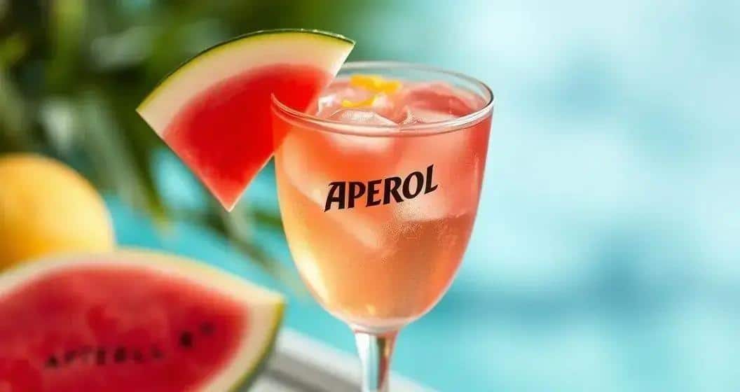 Aperol con Succo di Anguria e Scorza di Limone: Un’Esperienza Rinfrescante