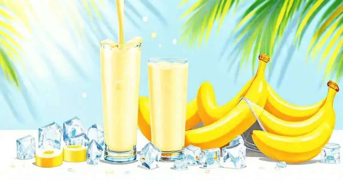 Benefici della bevanda alla banana con latte condensato