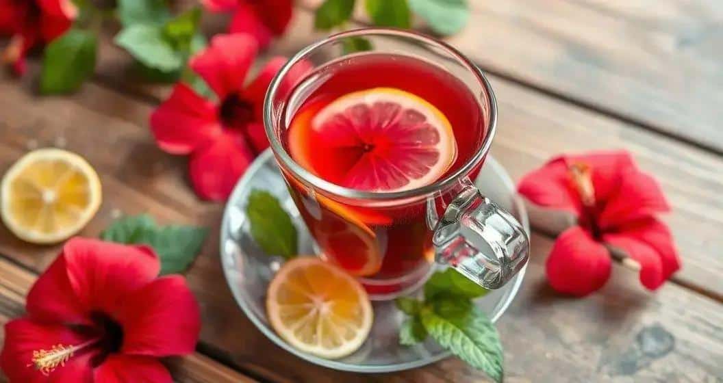Bevanda Energetica con Tè all’Ibisco e Limone: Potenzia la Tua Idratazione Oggi