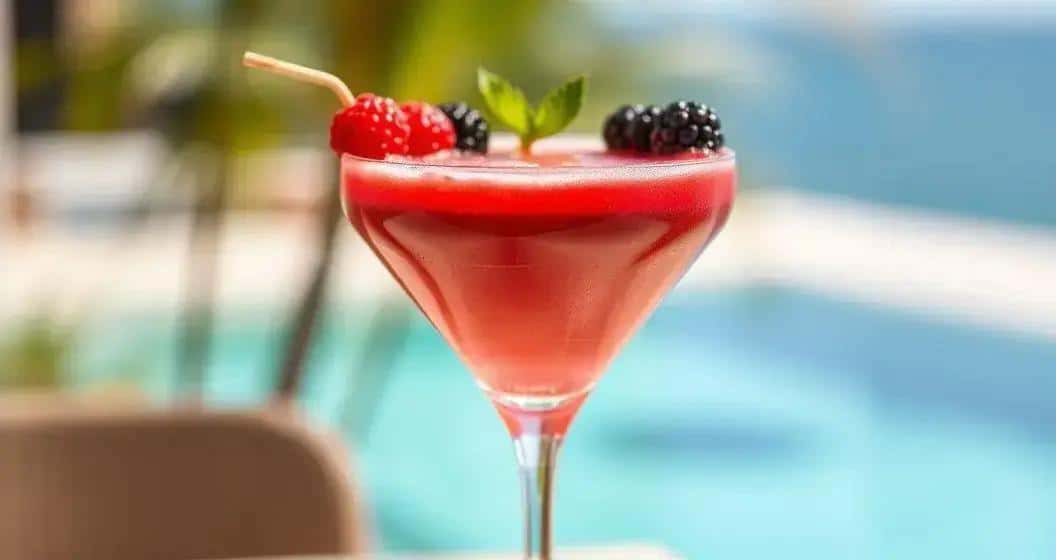 Birra con Schiuma ai Frutti Rossi e Rum: Un Cocktail Rinfrescante da Provare