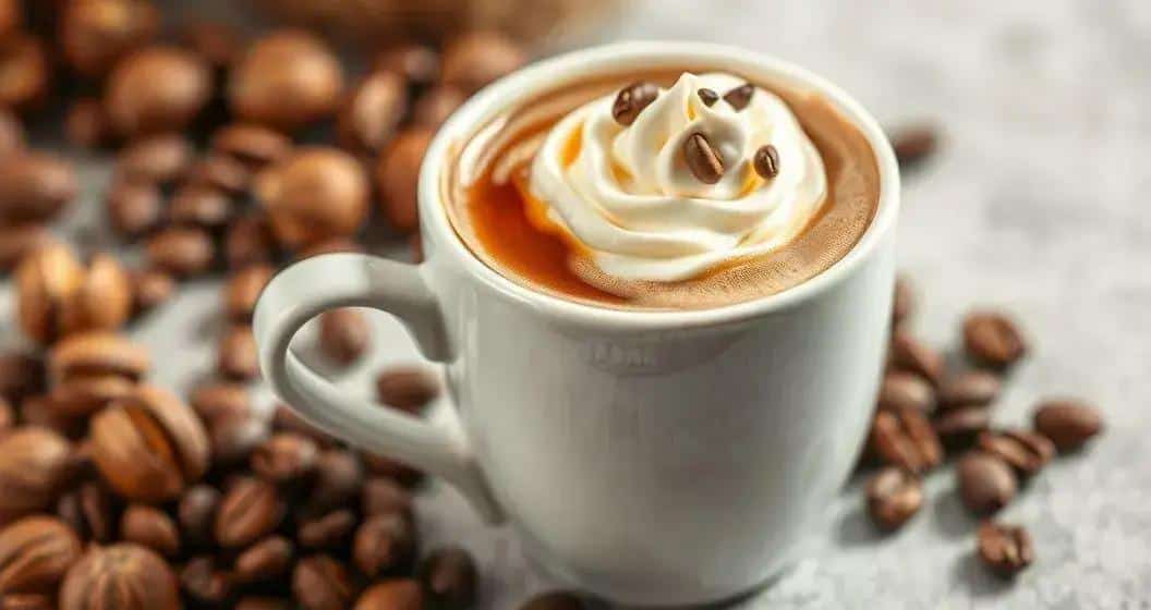 Caffè con Liquore alla Nocciola e Panna Montata: Una Delizia per il Mattino