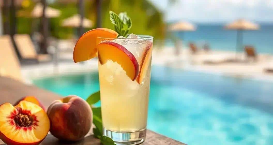 Caipirinha alla Pesca: Una Nuova Bevanda Rinfrescante dal Gusto Incredibile!