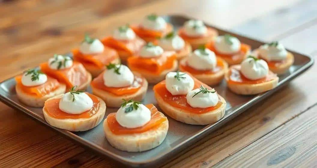 Canapé al Salmone con Crema di Ricotta: Un Antipasto Elegante e Gustoso