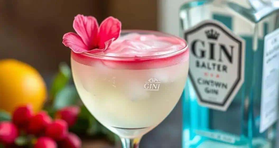 Cocktail con Schiuma di Ibisco e Gin: Una Variante Fresca della Tradizione