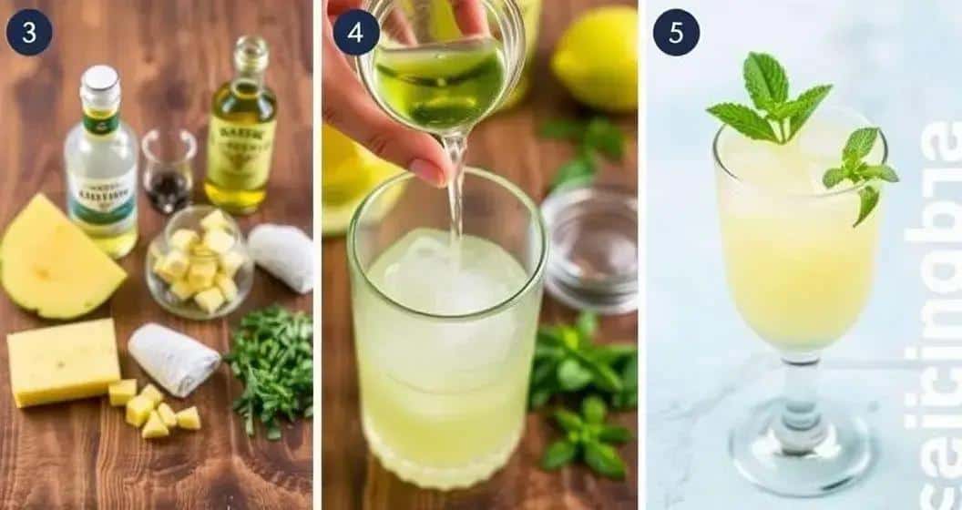 Come preparare la Caipirinha all’ananas con menta