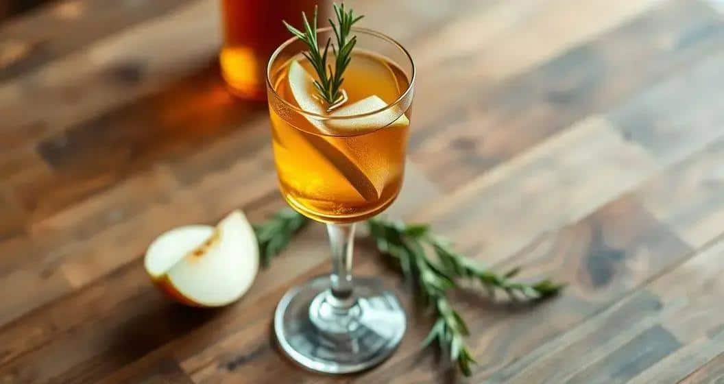 Come servire il Cognac con soda e rosmarino
