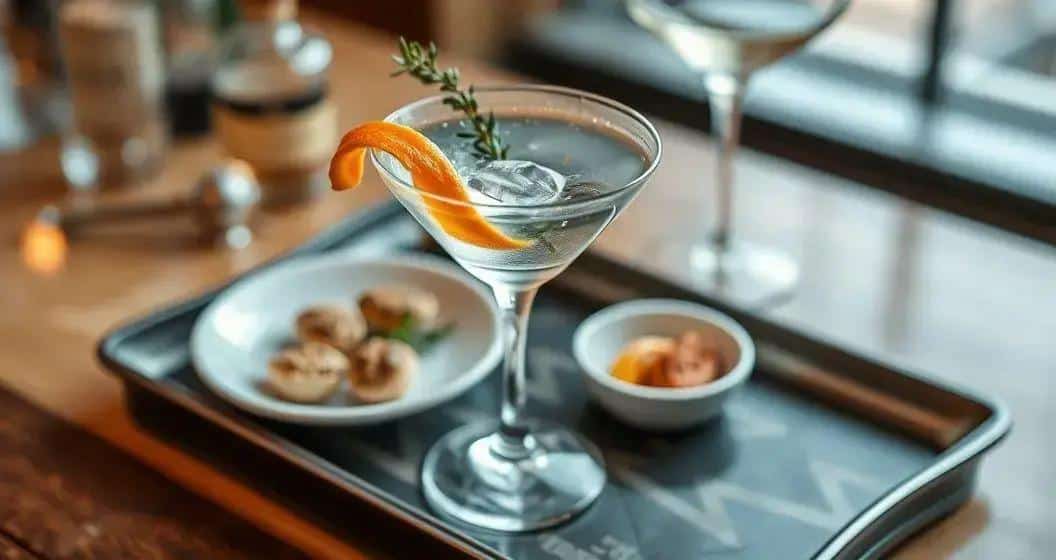 Come Servire il Martini con Scorza d’Arancia e Timo