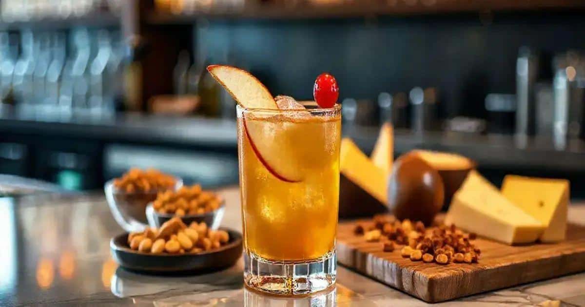 Come servire il Whisky Sour con Sciroppo di Mela