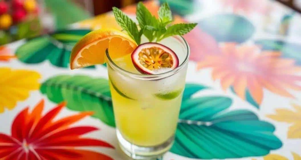 Come Servire la Caipirinha con Frutto della Passione e Zenzero