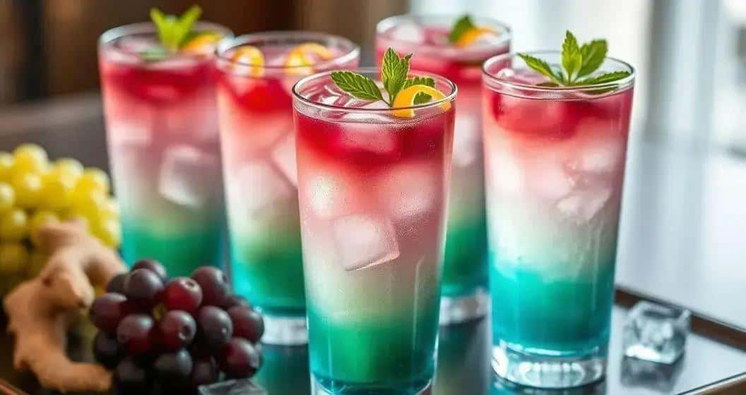 Come Servire la Soda all’uva con scorza di zenzero Come Servire la Soda all’uva con scorza di zenzero