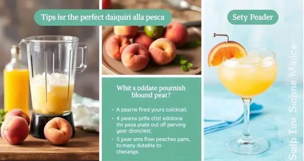 Consigli per un Daiquiri alla Pesca Perfetto