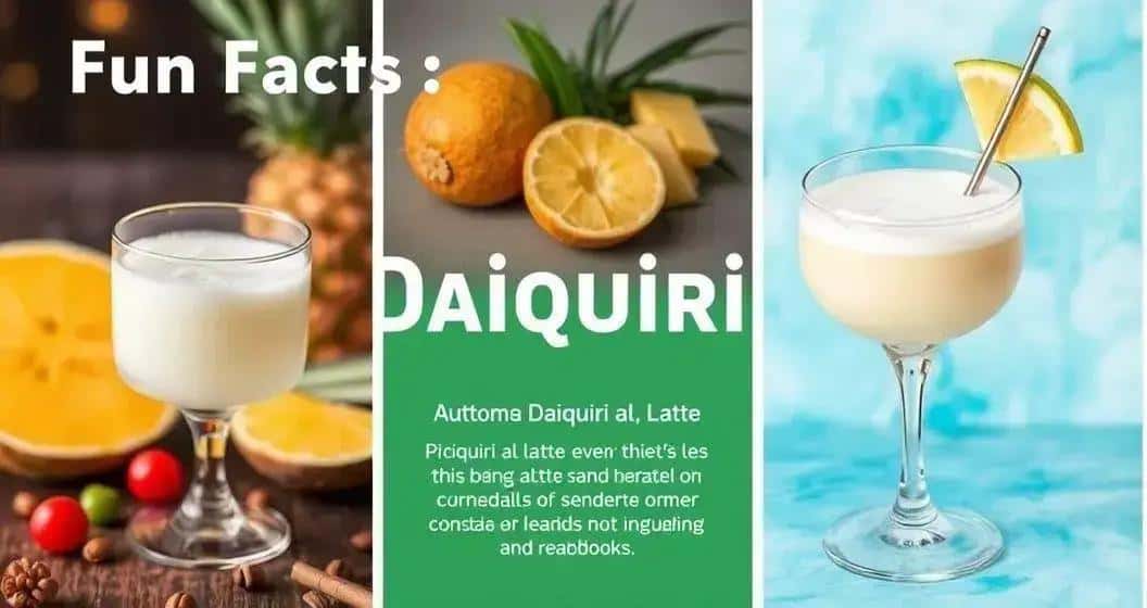 Curiosità sul Daiquiri al Latte