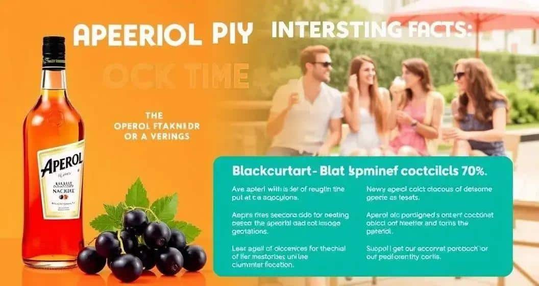 Curiosità sulla Ricetta Aperol con liquore al cassis e limone di Sicilia Curiosità sulla Ricetta Aperol con liquore al cassis e limone di Sicilia