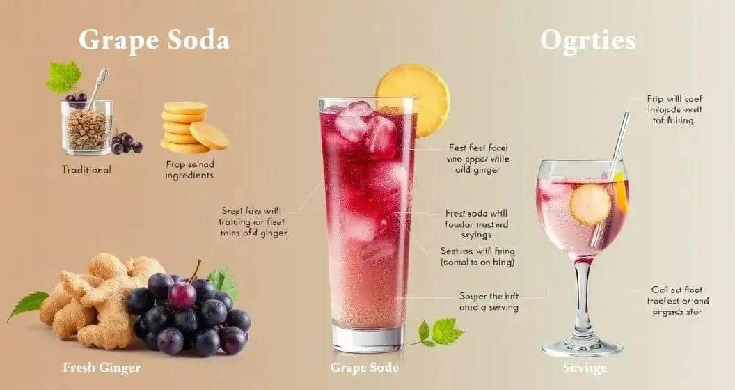 Curiosità sulla Soda all’uva con zenzero Curiosità sulla Soda all’uva con zenzero