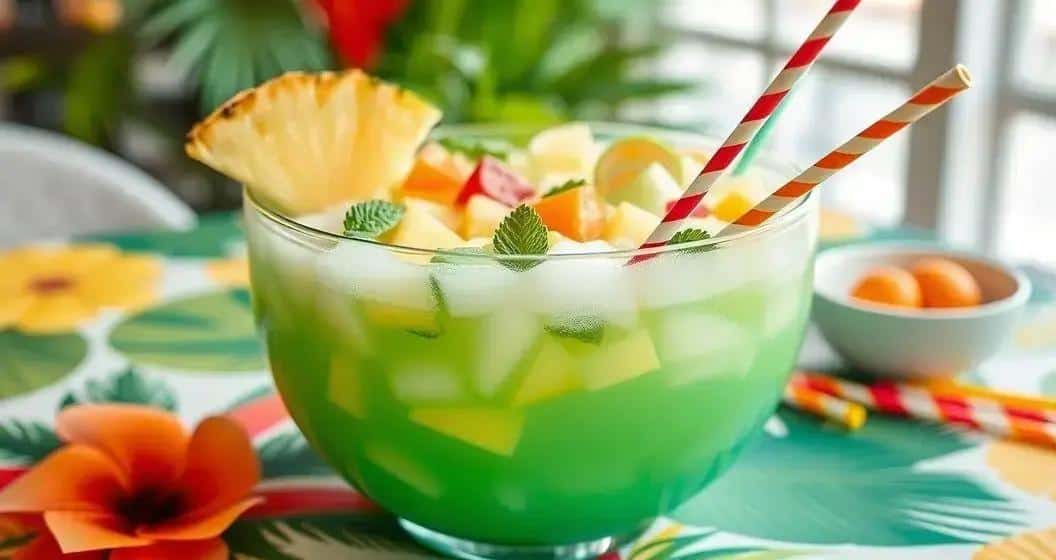 Decorazioni per servire il punch con stile