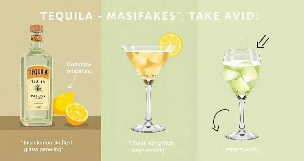 Errore comuni da evitare con Tequila con succo di limone