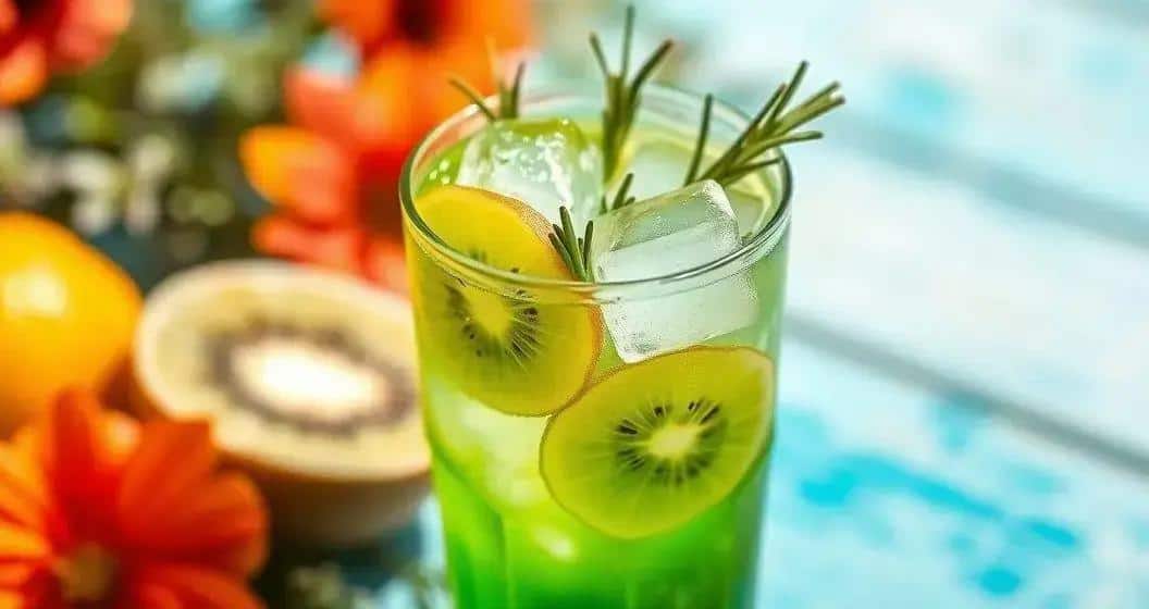 Ghiaccio con Succo di Kiwi e Rosmarino: Una Variante Rinfrescante per l’Estate