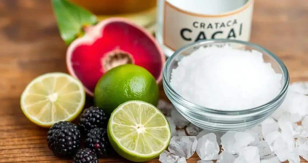 Ingredienti della Caipirinha di Açaí