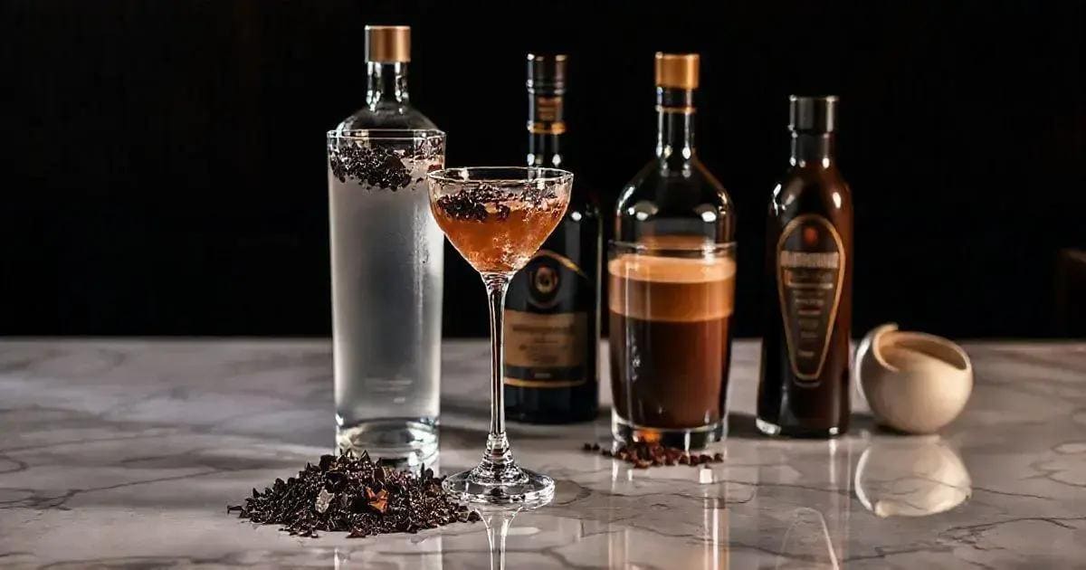 Ingredienti della Ricetta Drink Midnight Kiss