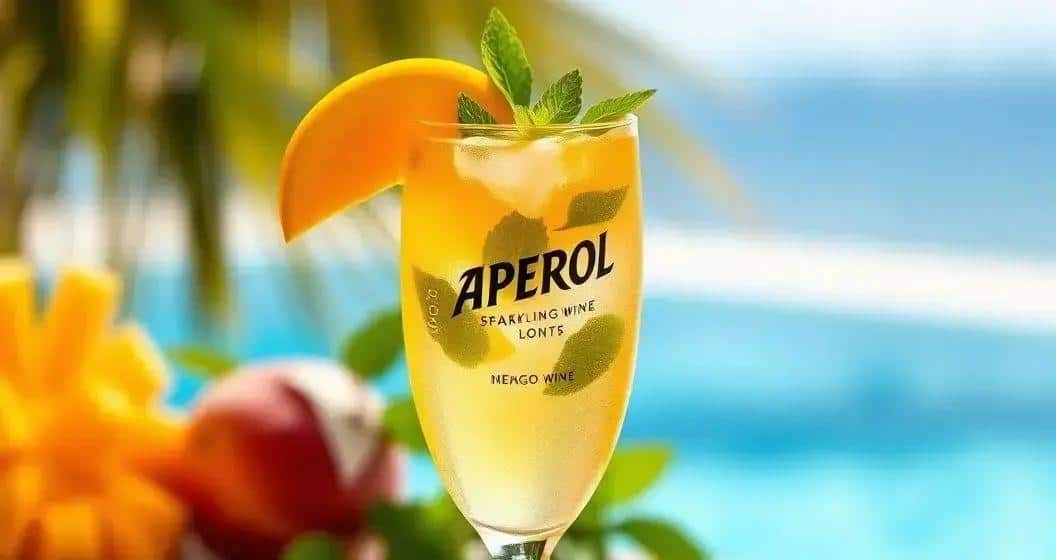 Ingredienti per Aperol con Spumante e Succo di Mango
