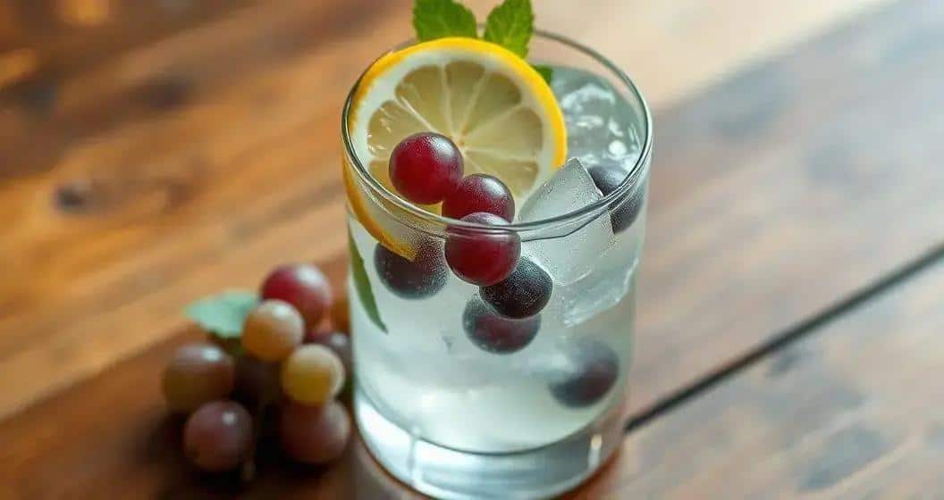 Ingredienti per Gin Tonic con Uva