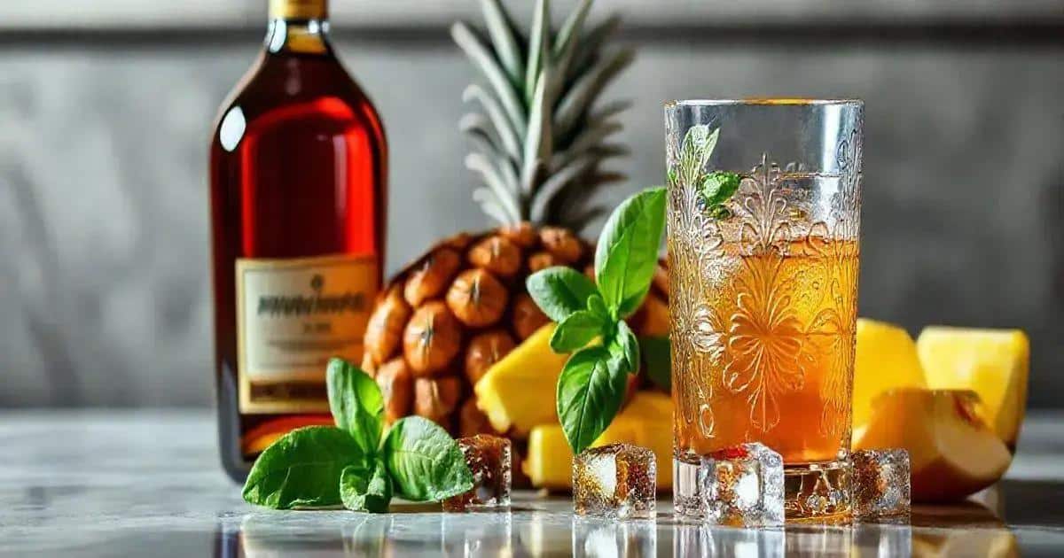 Ingredienti per il Cognac Tropicale