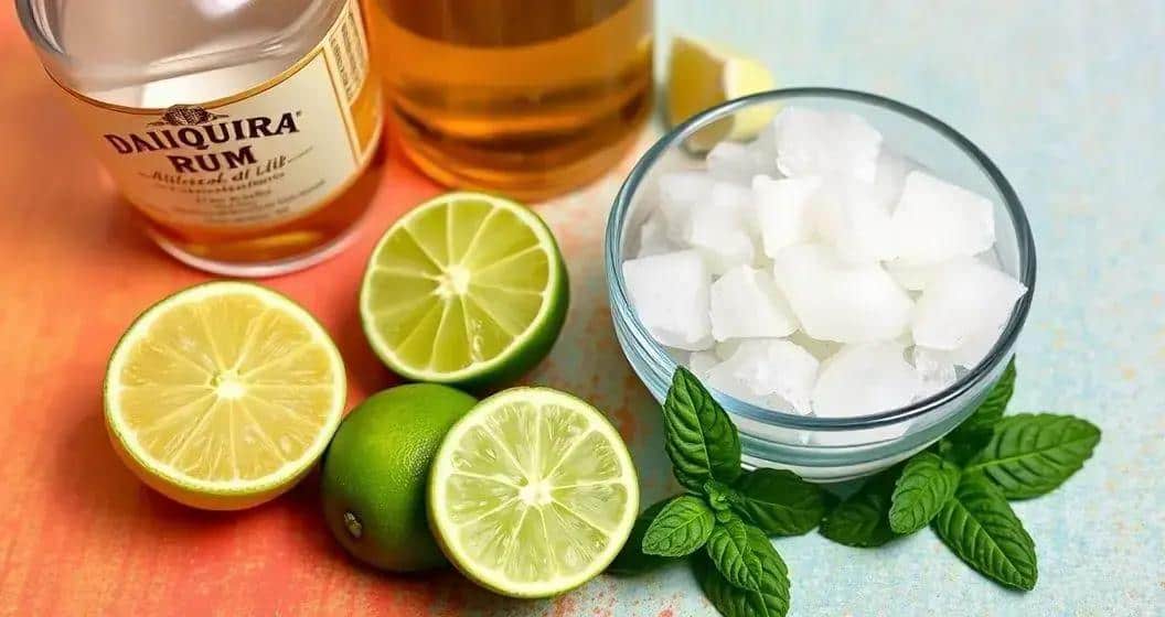 Ingredienti per il Daiquiri al Latte