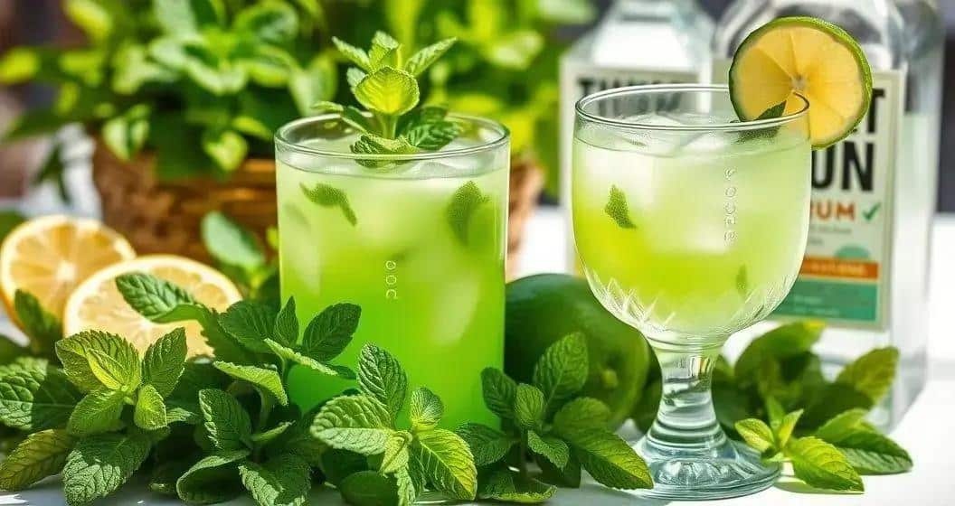 Ingredienti per il Daiquiri alla Menta Ingredienti per il Daiquiri alla Menta