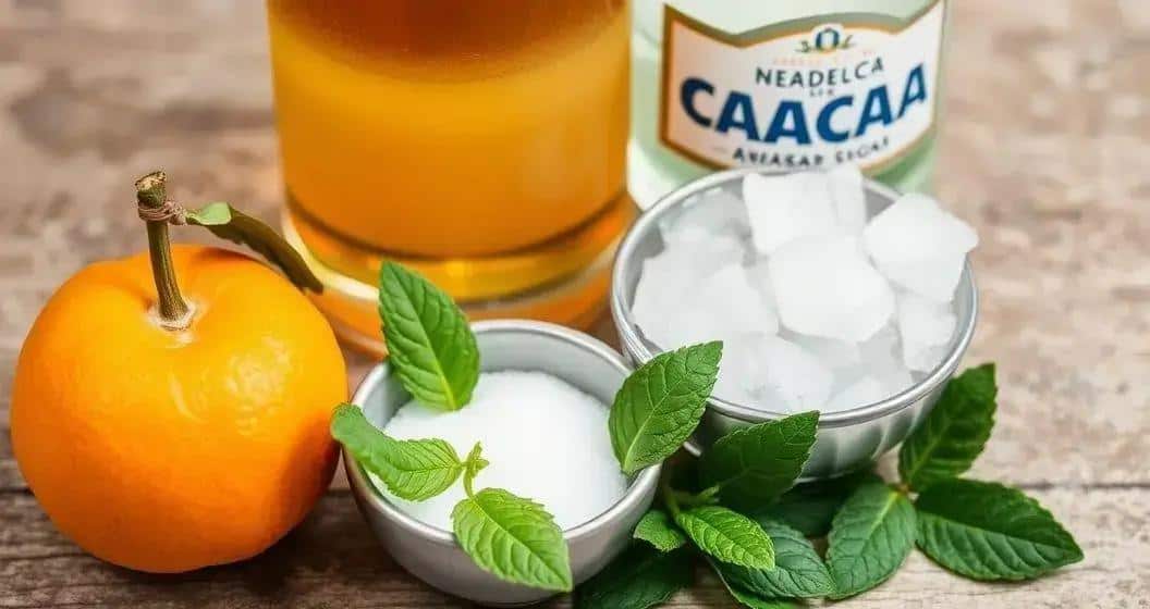Ingredienti per la Caipirinha al Mandarino