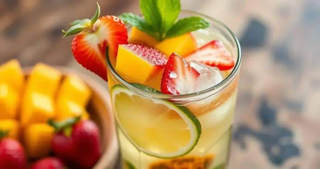 Ingredienti per la Caipiríssima alla Frutta