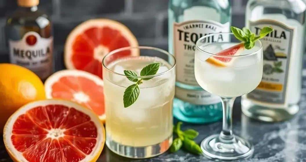 Ingredienti per la Paloma al pompelmo con basilico