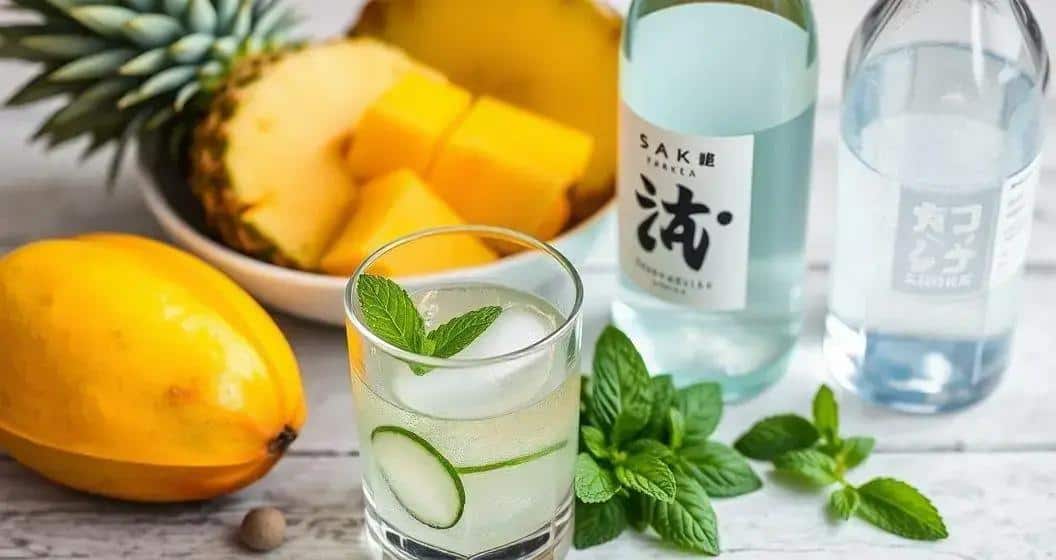 Ingredienti per le Bevande con Sake
