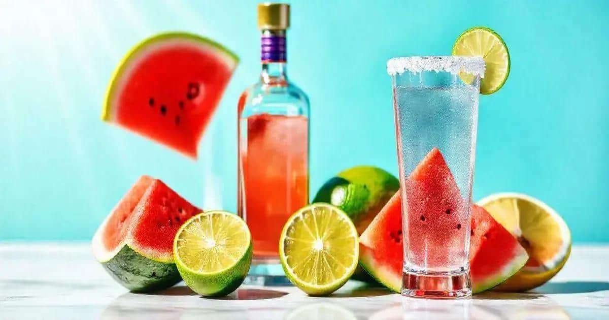 Ingredienti per Margaritas con soda all’anguria