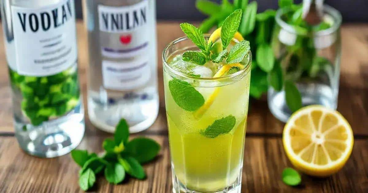 Ingredienti per Vodka con tè verde e menta