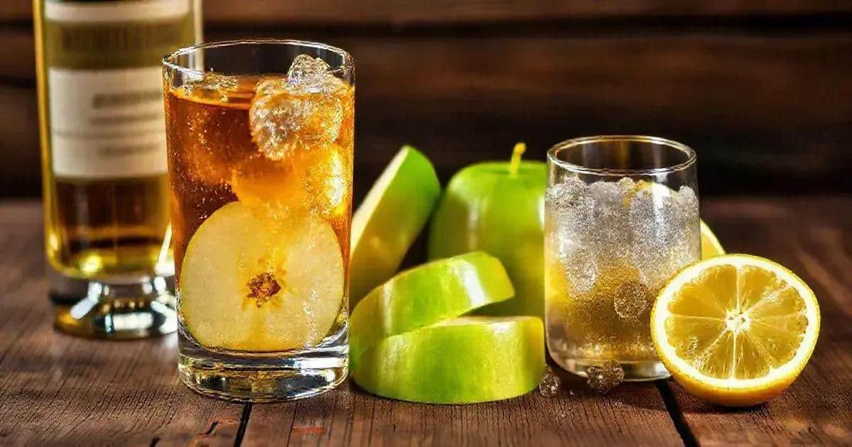 Ingredienti per Whisky con soda alla mela verde