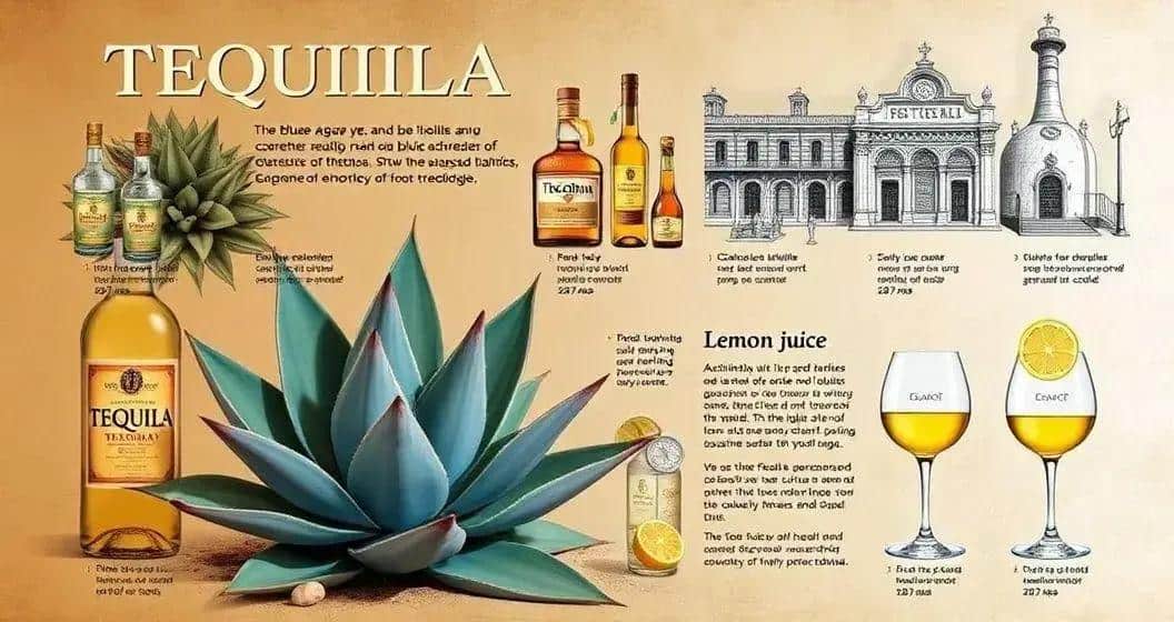 La storia della Tequila e del succo di limone
