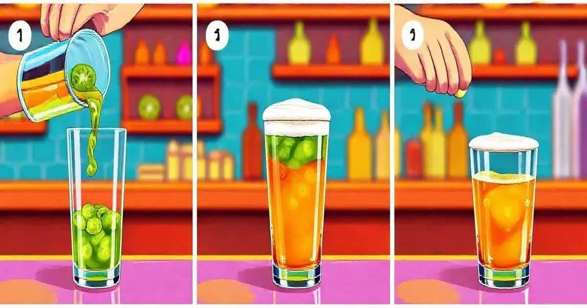Metodo di preparazione del cocktail