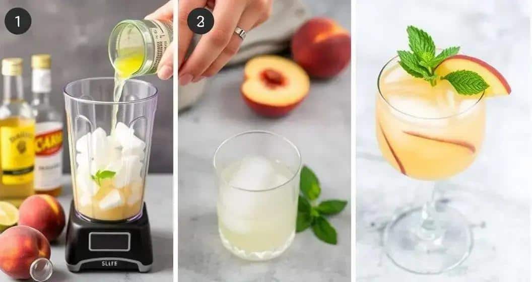 Metodo di Preparazione del Daiquiri alla Pesca