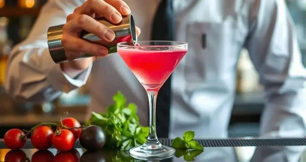 Metodo di Preparazione del Drink Cosmopolitan