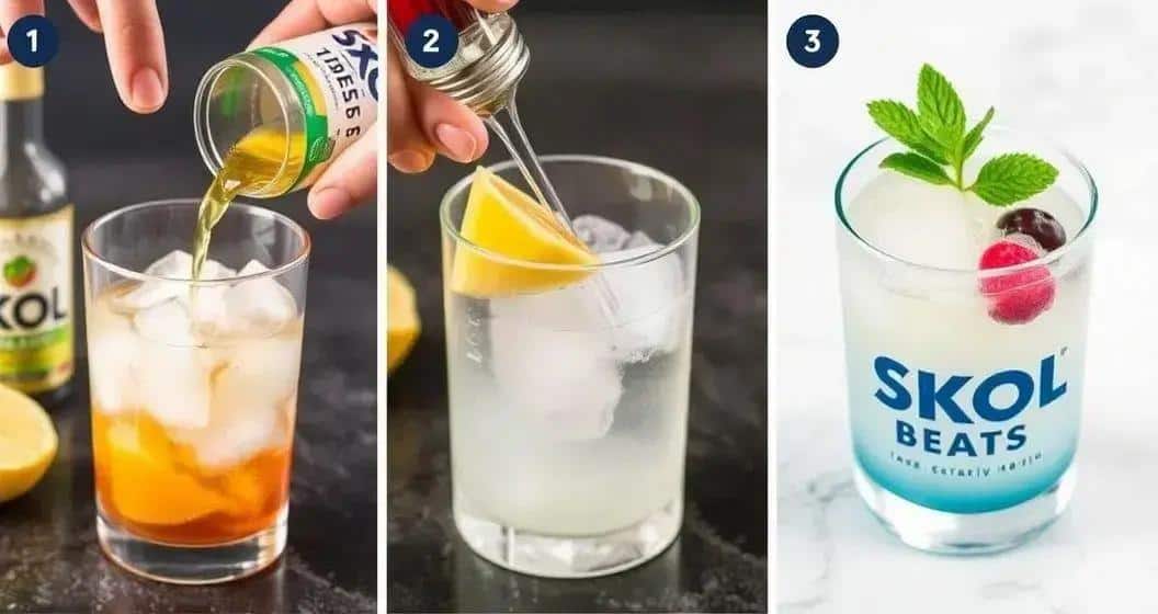 Metodo di Preparazione della Bevanda con Skol Beats