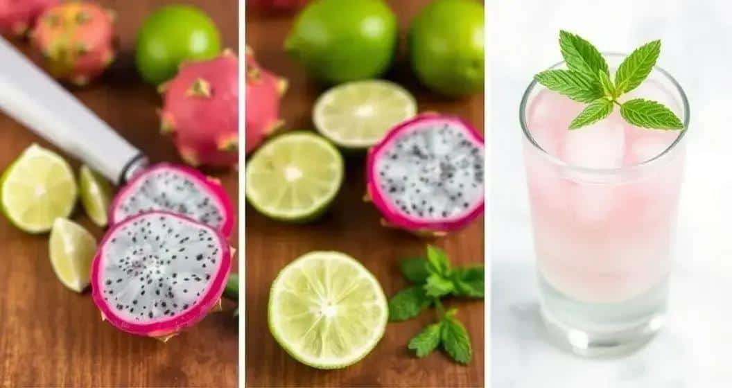 Metodo di Preparazione della Caipirinha di Pitaya