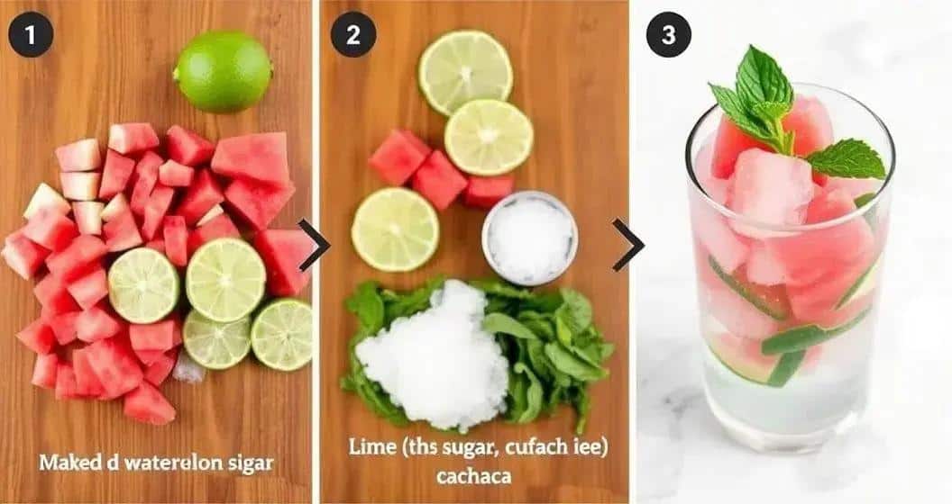 Metodo di preparazione della Caipiríssima