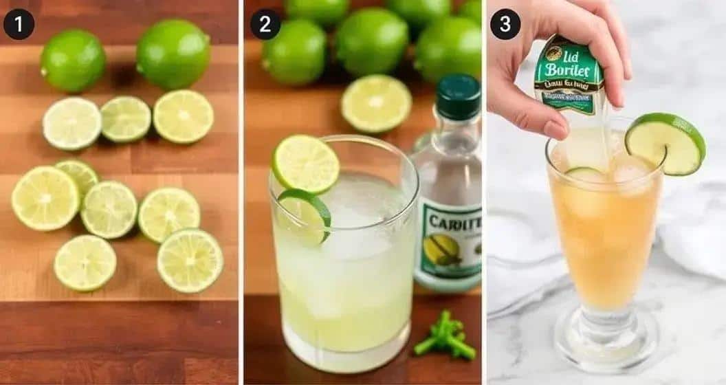 Metodo di Preparazione della Caipiroska Cuba Libre