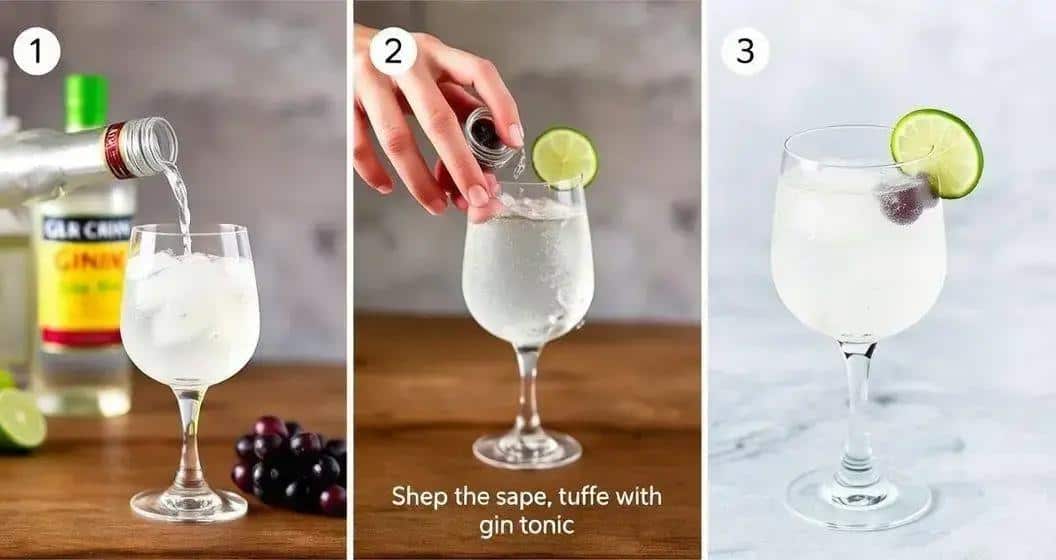 Metodo di Preparazione per Gin Tonic con Uva