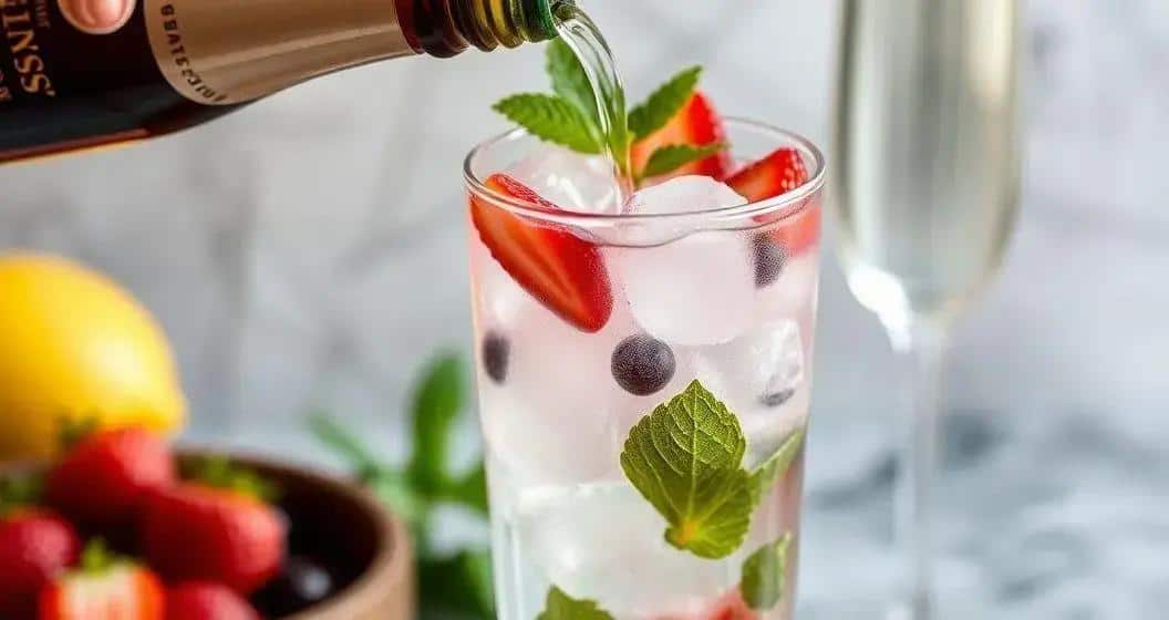 Metodo di Preparazione per un Cocktail Fresco Metodo di Preparazione per un Cocktail Fresco