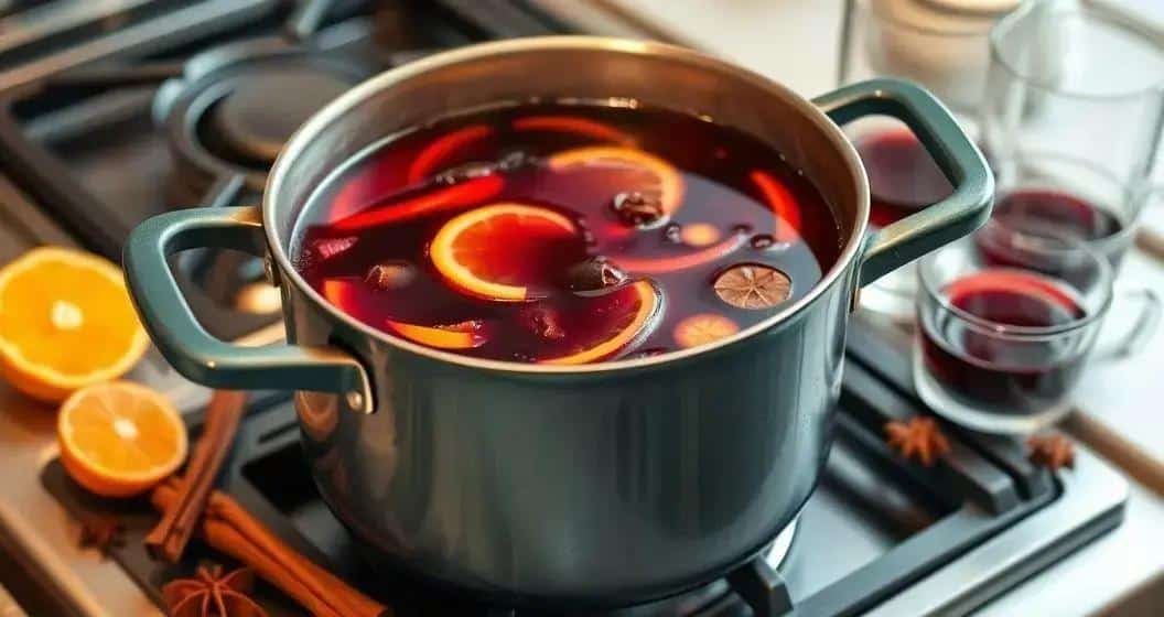 Metodologia di preparazione del vin brulé analcolico