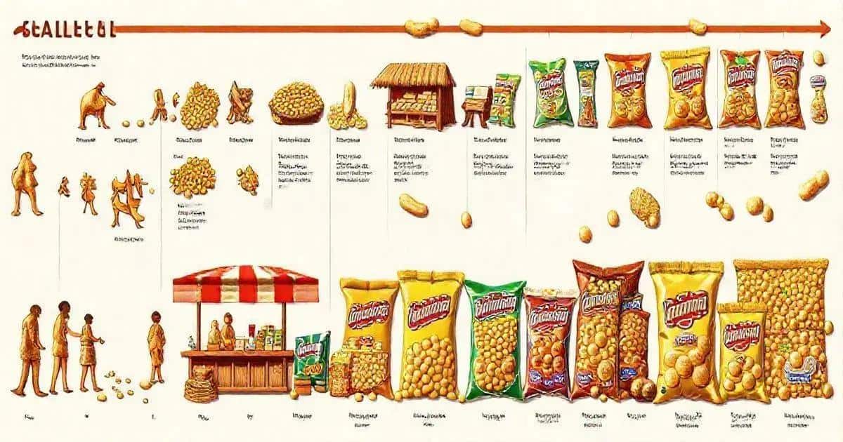 Origine delle arachidi salate