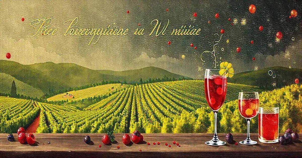 Origine e storia del Spumante con liquore ai frutti rossi