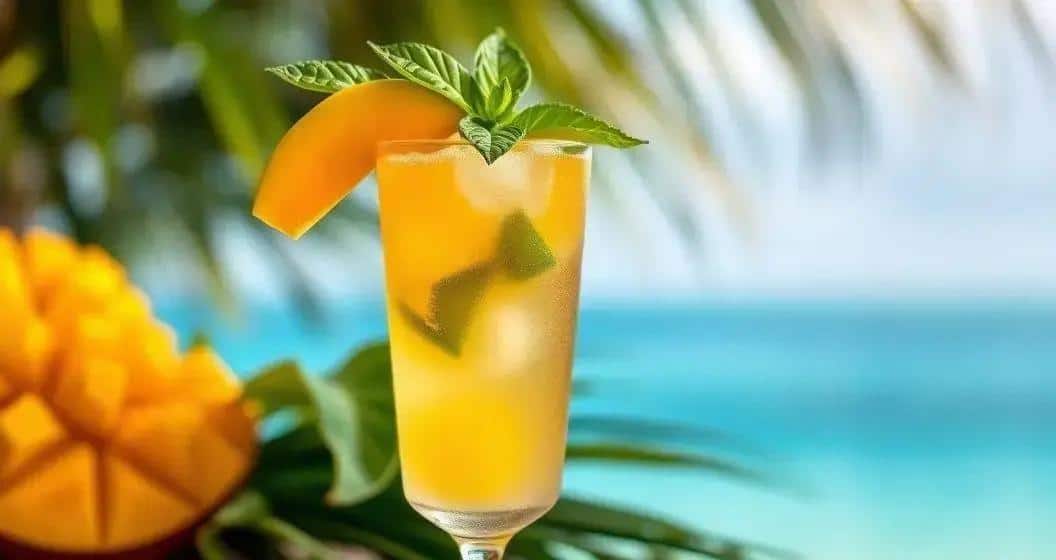 Pisco con Succo di Mango e Basilico: Una Variante Tropicale Rinfrescante