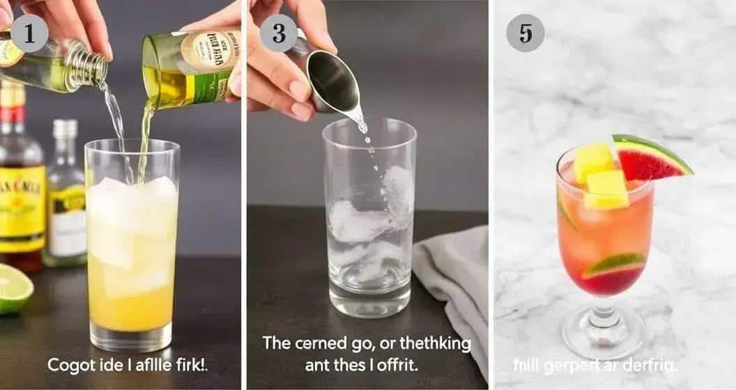 Preparazione del Cocktail
